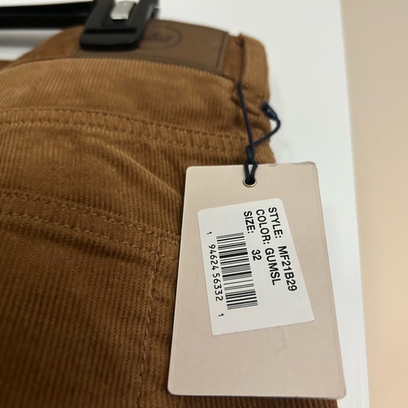 Peter Millar brown corduroy, slacks - Picture 4 of 5